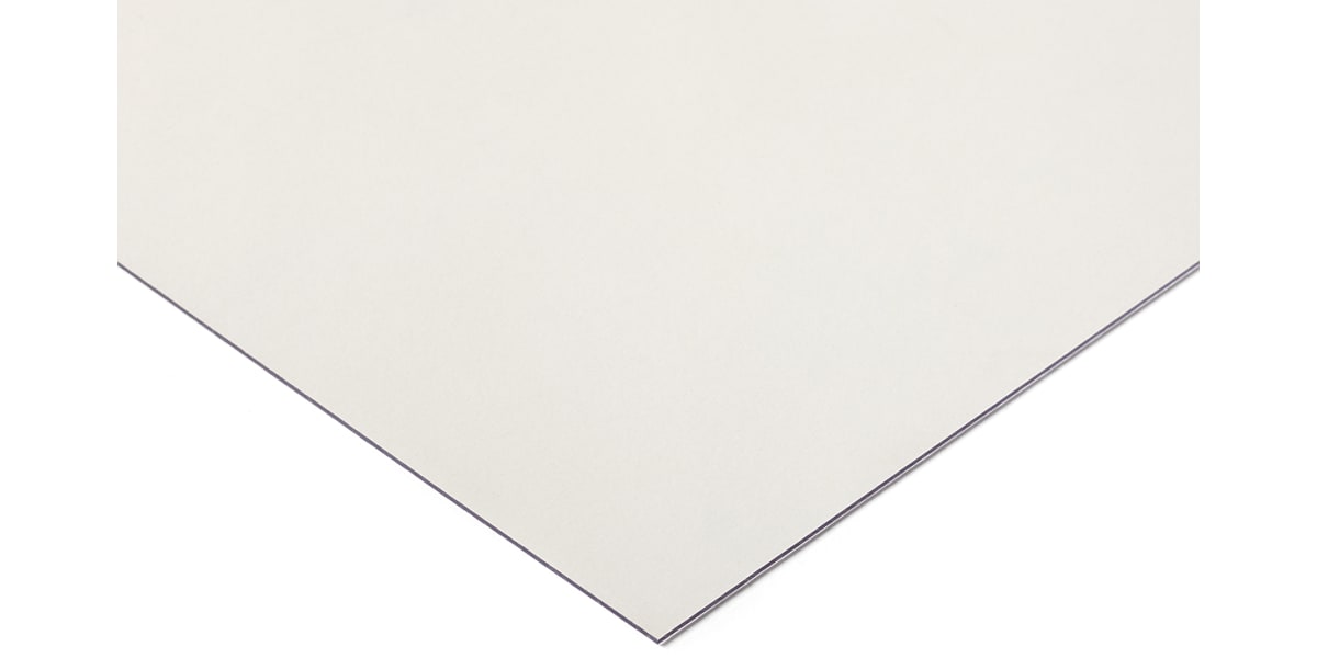 Product image for Clear polycarbonate sheet, 305x625x3mm