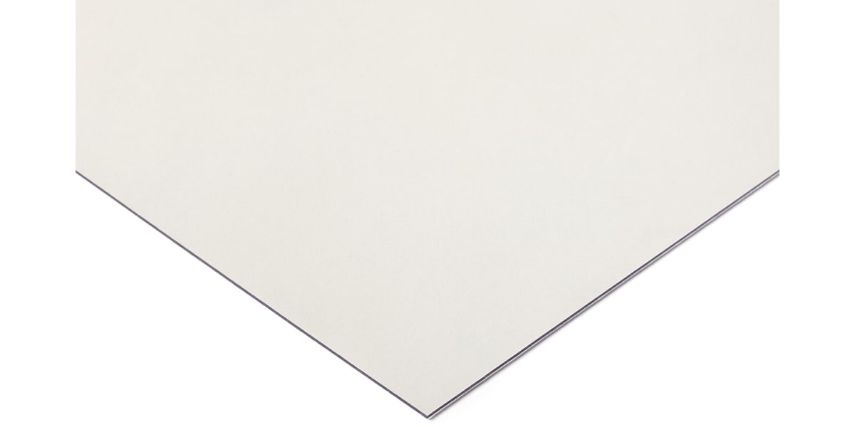 Product image for Clear polycarbonate sheet, 305x625x6mm