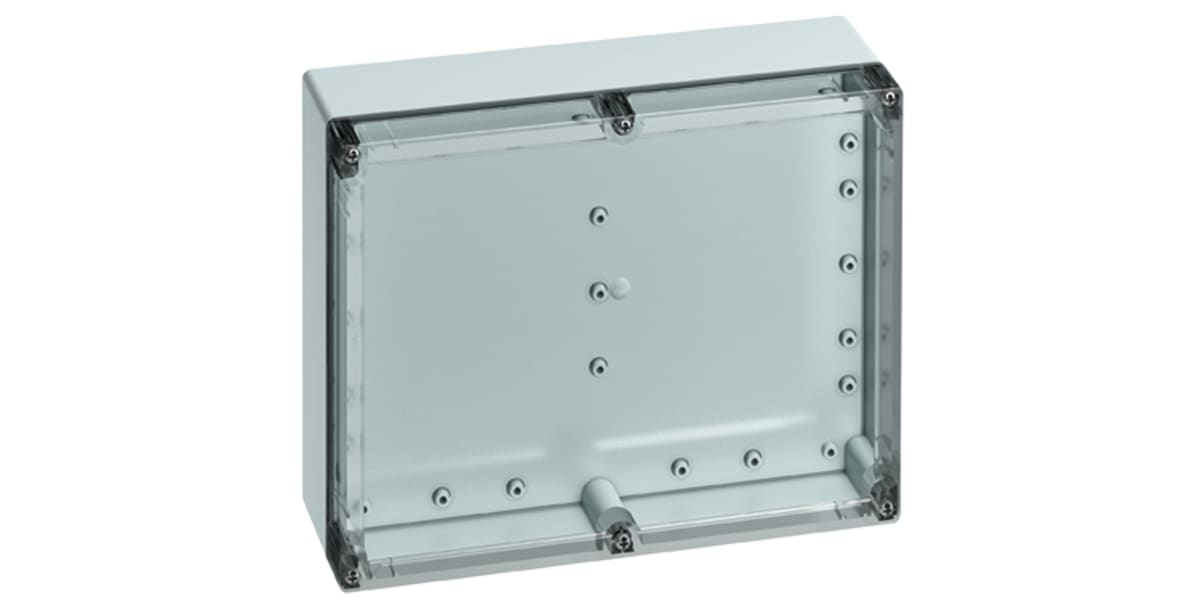 Product image for TG IP67 ENCLOSURE, PC, CLEAR LID