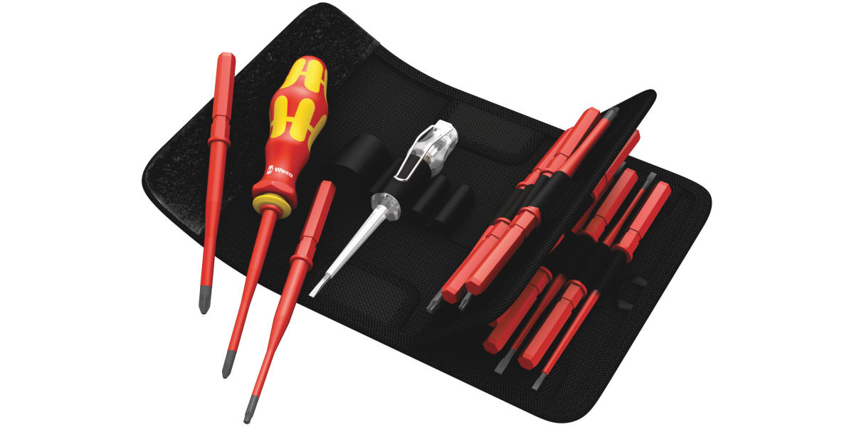 Product image for Kompakt VDE Screwdriver 16 Piece Set