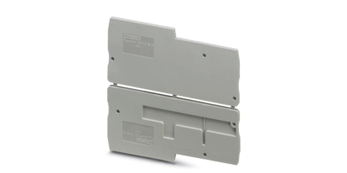 Product image for PTIO end cover, grey