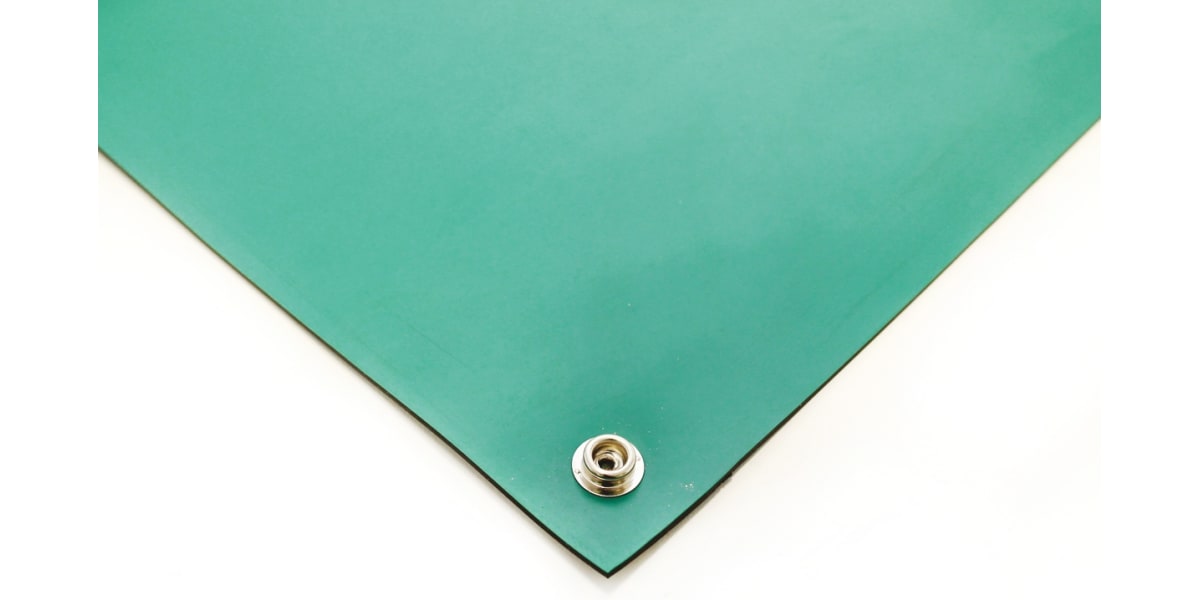 Product image for Green Conductive Rubber Mat 1.2x0.6mx2mm