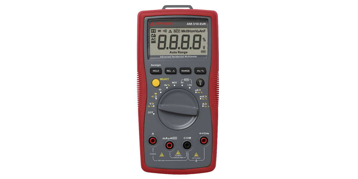 Product image for Amprobe AM-510-EUR Handheld Digital Multimeter