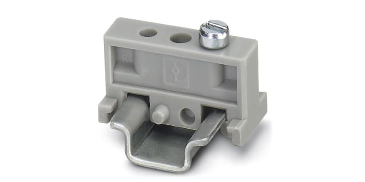 Product image for DIN Rail End clamp for E/MBK