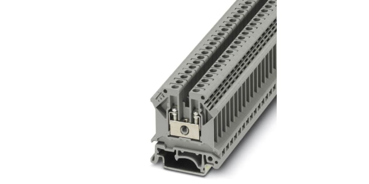 Product image for Conn; Term Blk; DIN Rail Feed Thru Screw