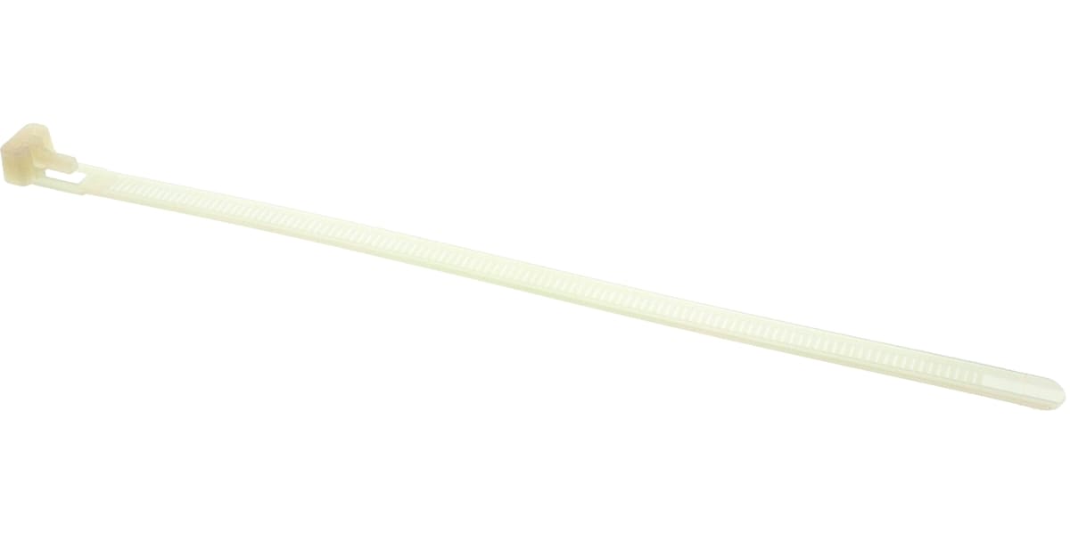 Product image for Cable Tie 250x7.6 Natural releasable