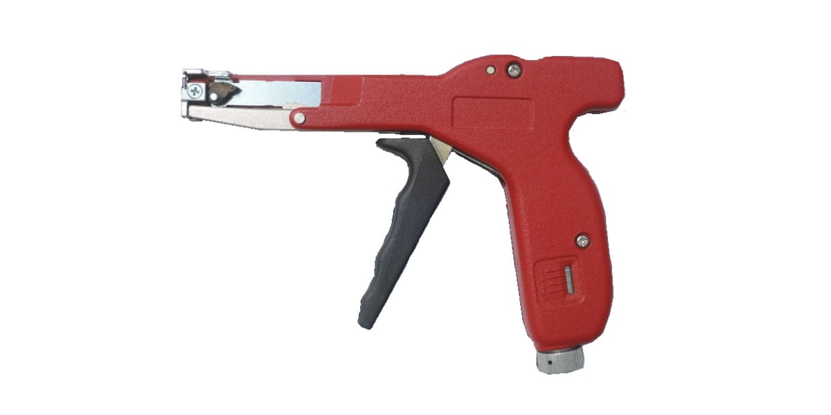 Product image for RS PRO Cable Tie Gun, 2.8 ￫ 4.8mm Capacity