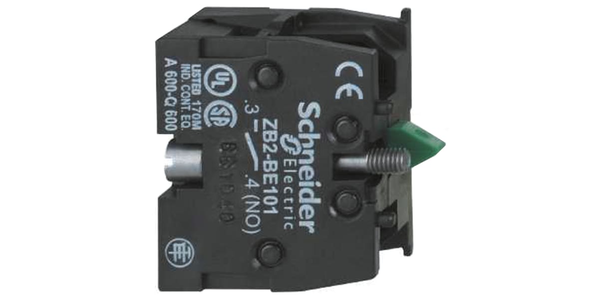 Product image for ZB2 Contact Block 10A 600V NO Slow Break