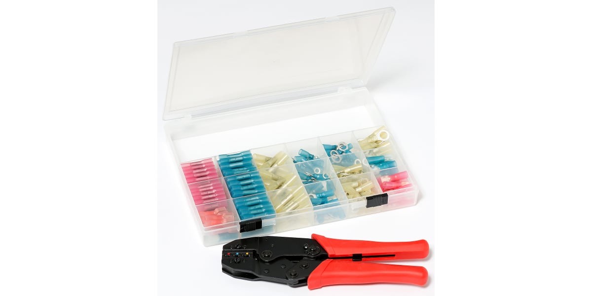 Product image for 165 Piece Heat Shrink Terminal kit