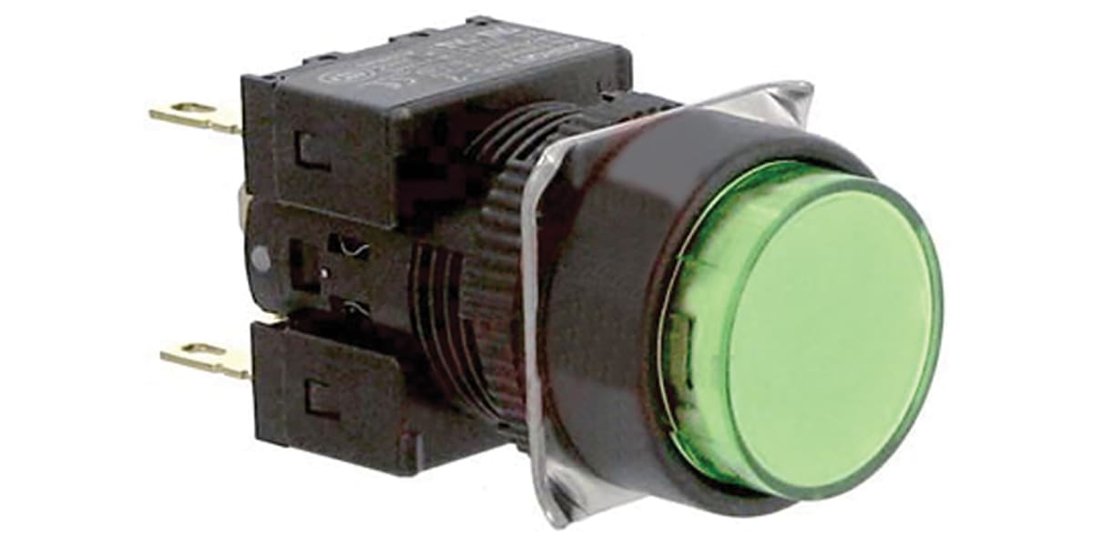 Product image for Pushbutton Illuminated 24V ROUND