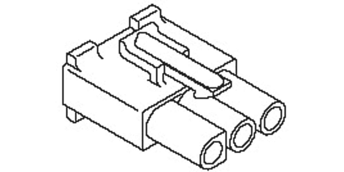 Product image for 3w .093" housing