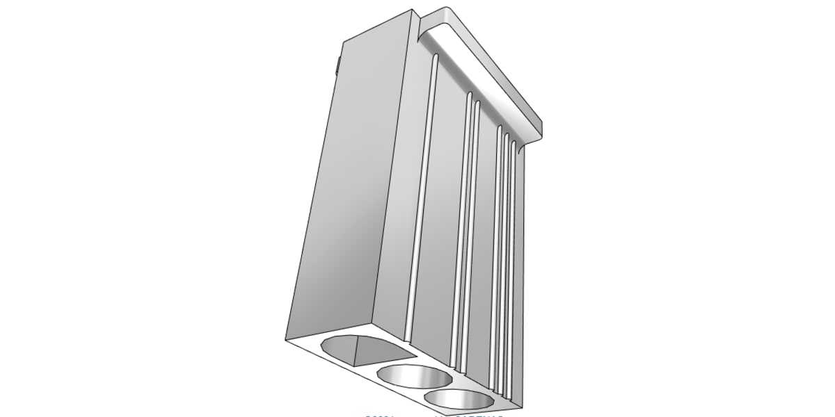 Product image for .093 Pin and Socket Plug Housing 3 way