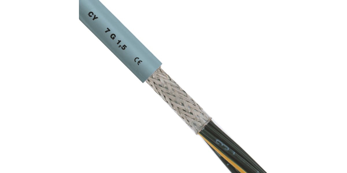 Product image for CY 7 core 0.75mm control cable 50m