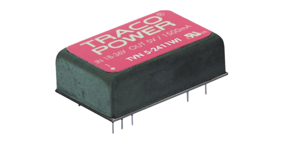 Product image for DC/DC Converter Isolated +/-24V 104mA 5W