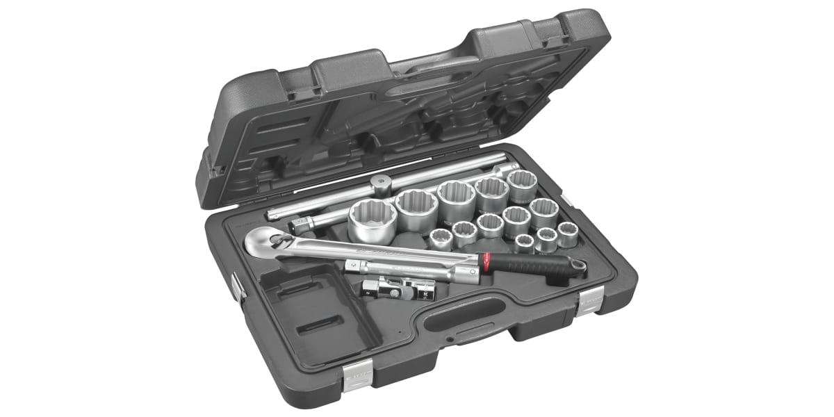 Product image for 3/4" DUSTPROOF 12pc SOCKET SET