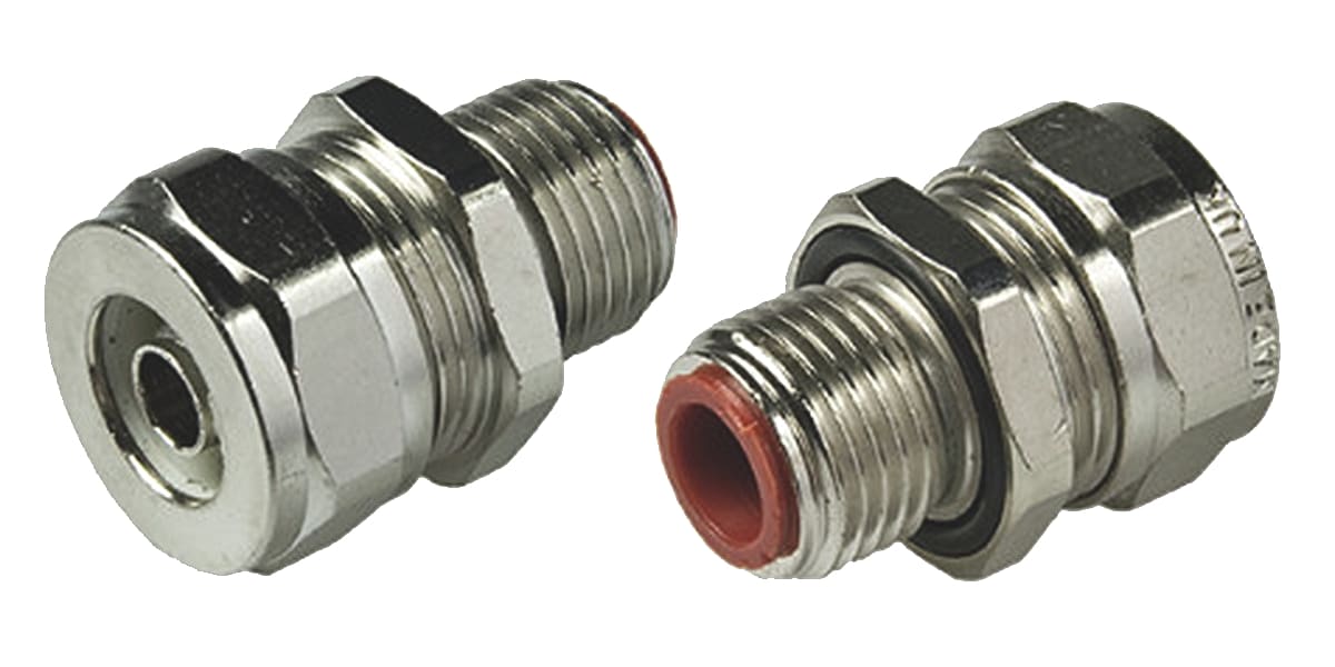 Product image for M20 LIQUID TIGHT FIXED STRAIGHT FITTING