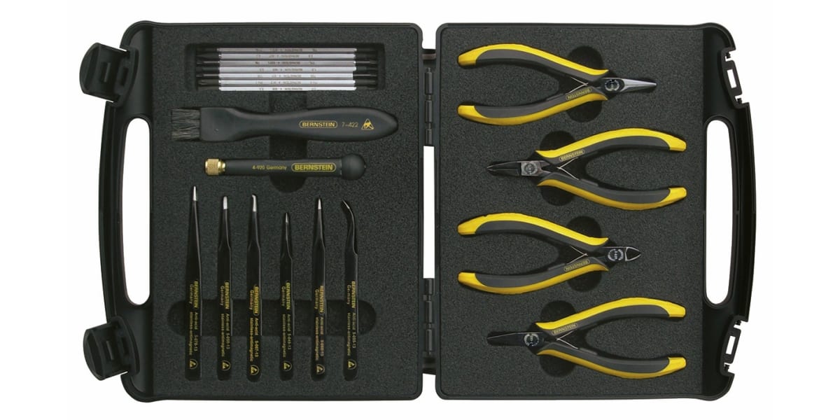 Product image for ESD TOOL SET ELITE WITH 20 TOOLS