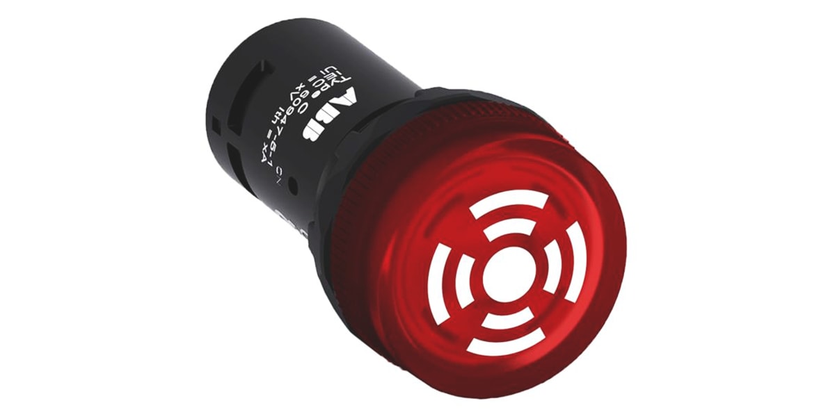 Product image for Buzzer Illuminated 24V AC/DC Red