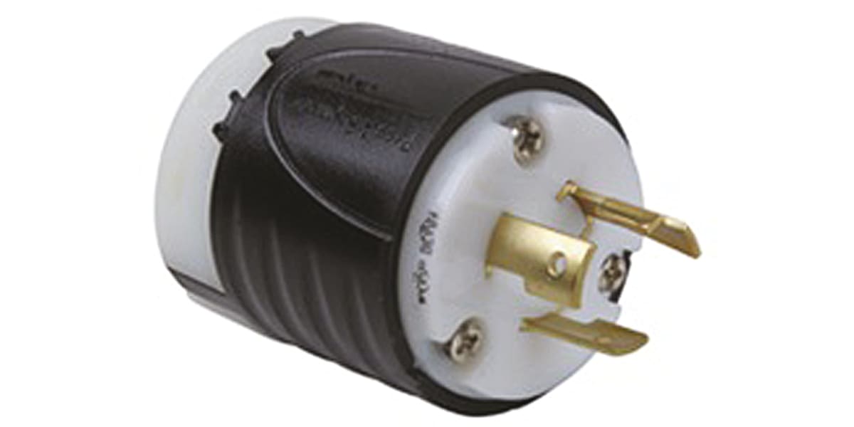 Product image for PLUG TURNLOK 3 WIRE IP20 20A NEMA L6-20P