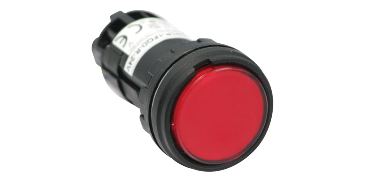 Product image for INDICATOR,LED,PILOT LAMP,22MM,RED,24V