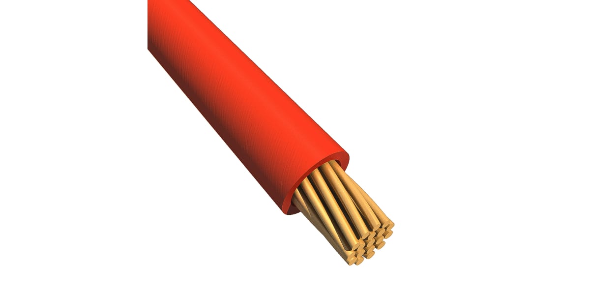 Product image for EcoWire 12AWG 600V UL11028 Red 305m