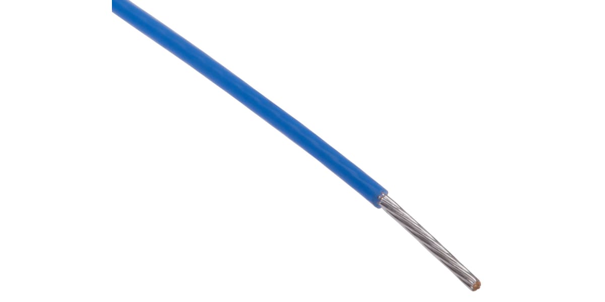 Product image for PTFE A 19/0.15 blue 100m