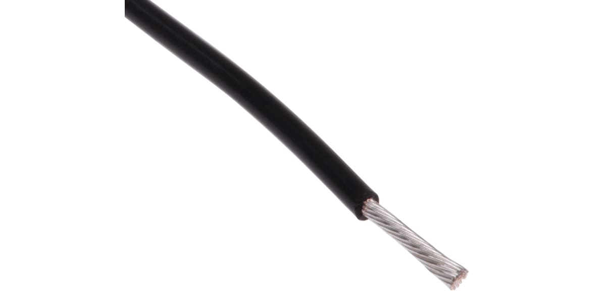 Product image for PTFE B 19/0.15 black 25m