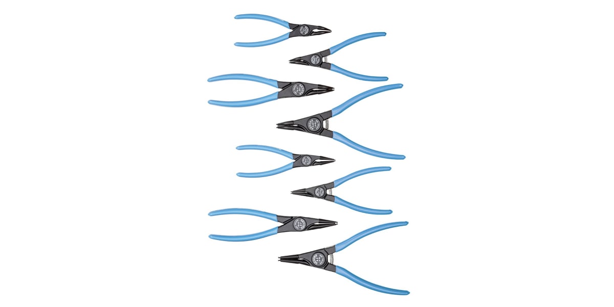 Product image for 8Pce. Circlip Pliers Set