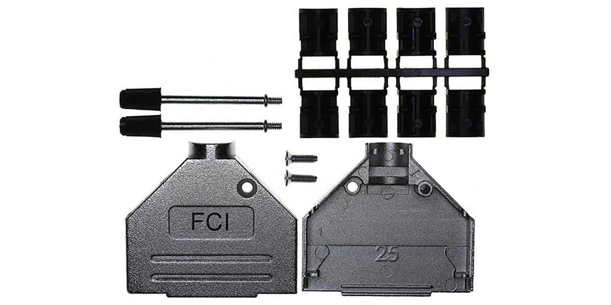 Product image for FCI,8655MH2501BLF,D-SUB,HOOD