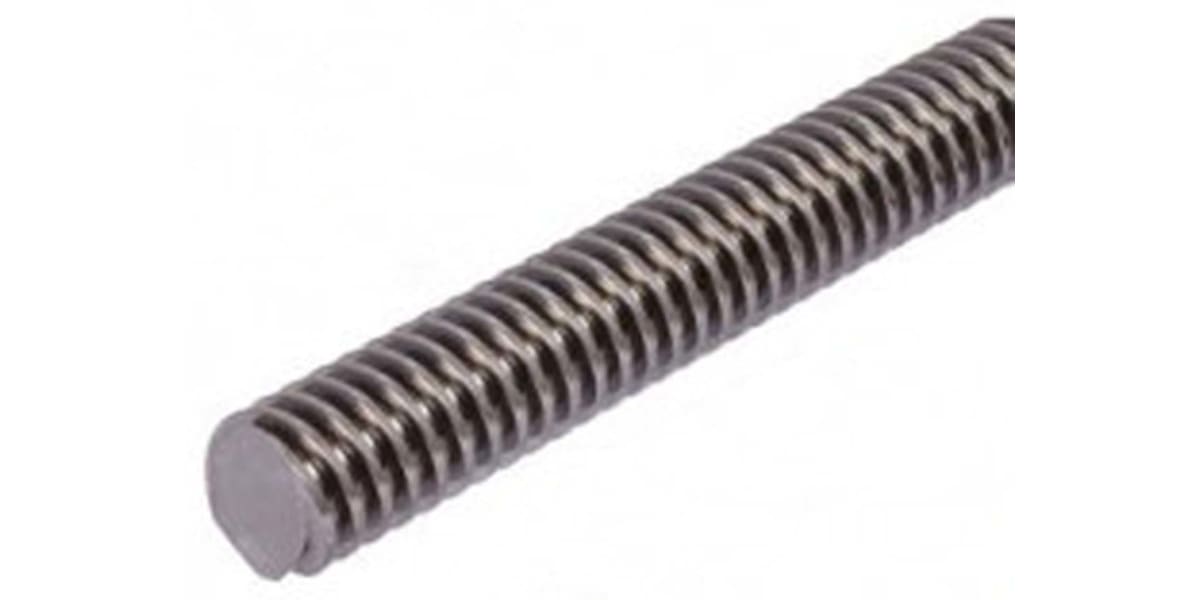 Product image for Steel Lead Screw 12 X 3 Thread X 1m