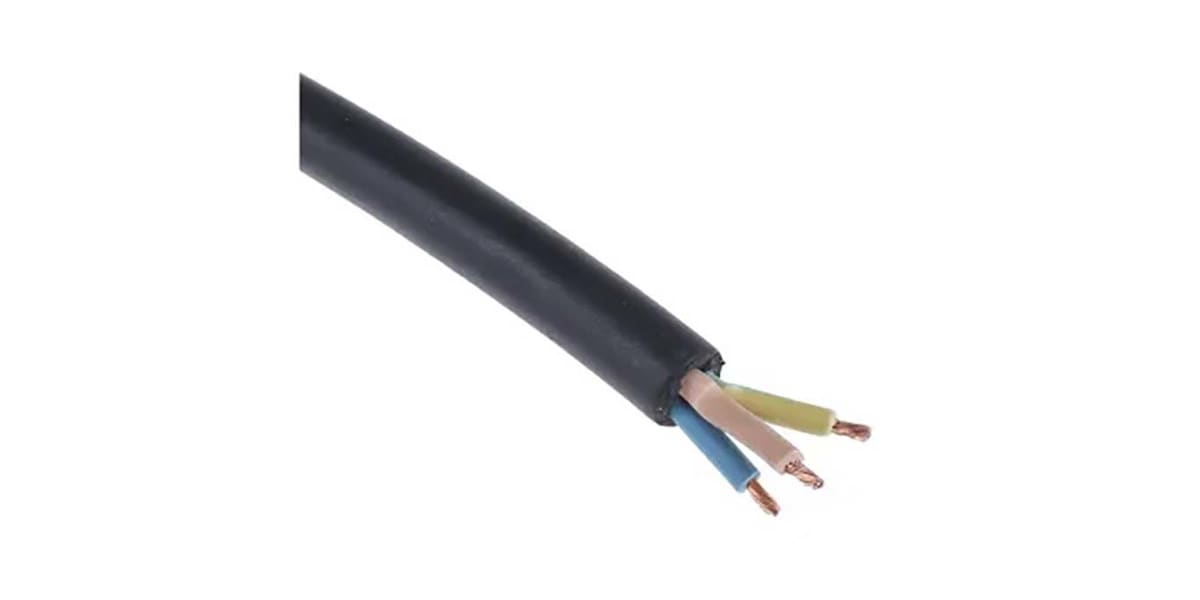 Product image for H05RRF 4 Core 1.5mm rubber cable 100m