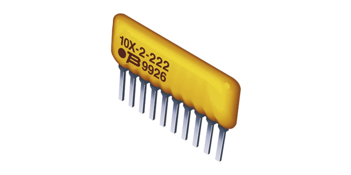 Product image for 4609X SIL RESISTOR NETWORK ARRAY 5K6