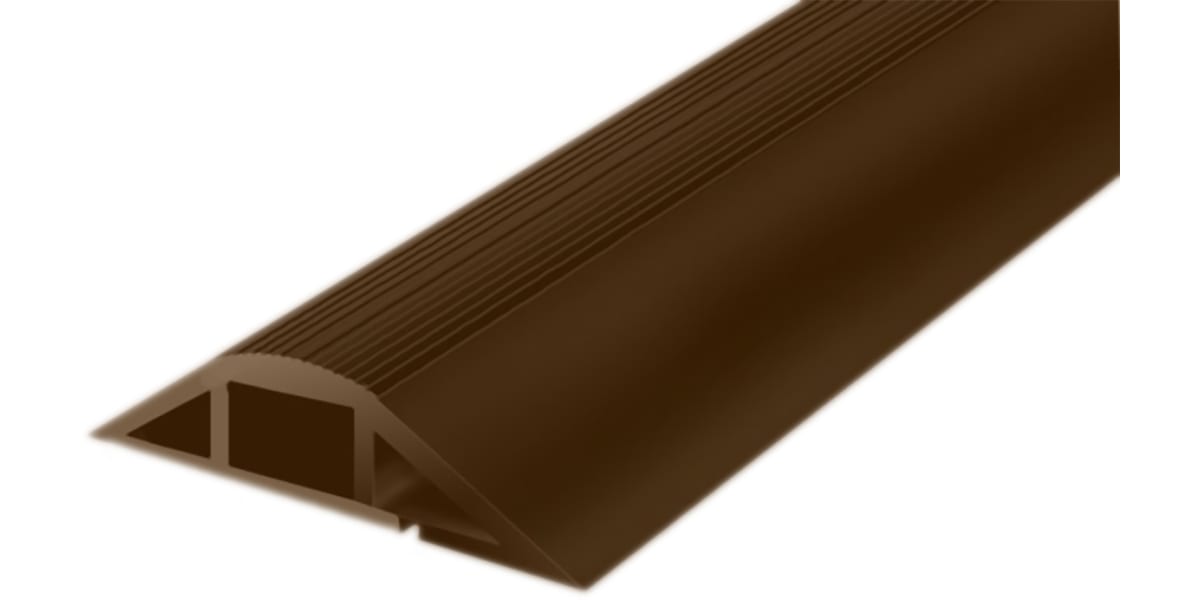 Product image for SOFT WIRING DUCT WITH ADH TAPE BROWN6FT