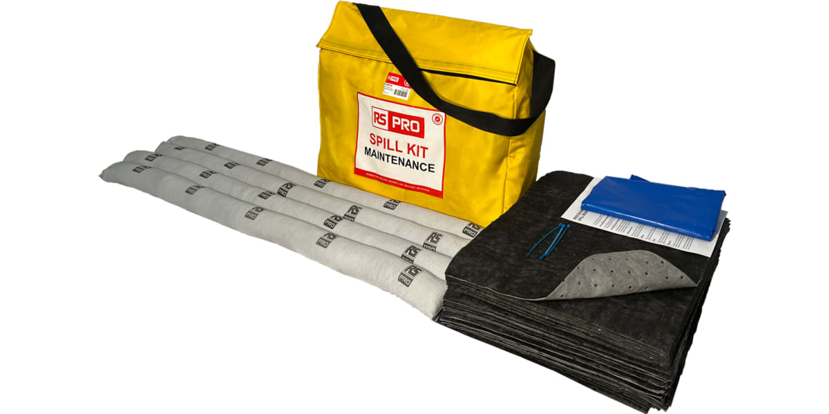 Product image for 50 Ltr Maintenance Spill Kit - Vinyl Bag