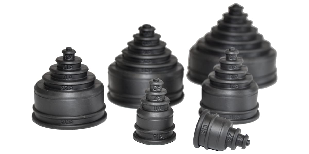 Product image for CONDUIT FITTING RUBBER END CAP 34MM