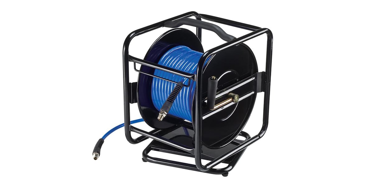 RS PRO 9.5mm Hose Reel 200 psi 25m Length, Free Standing - RS