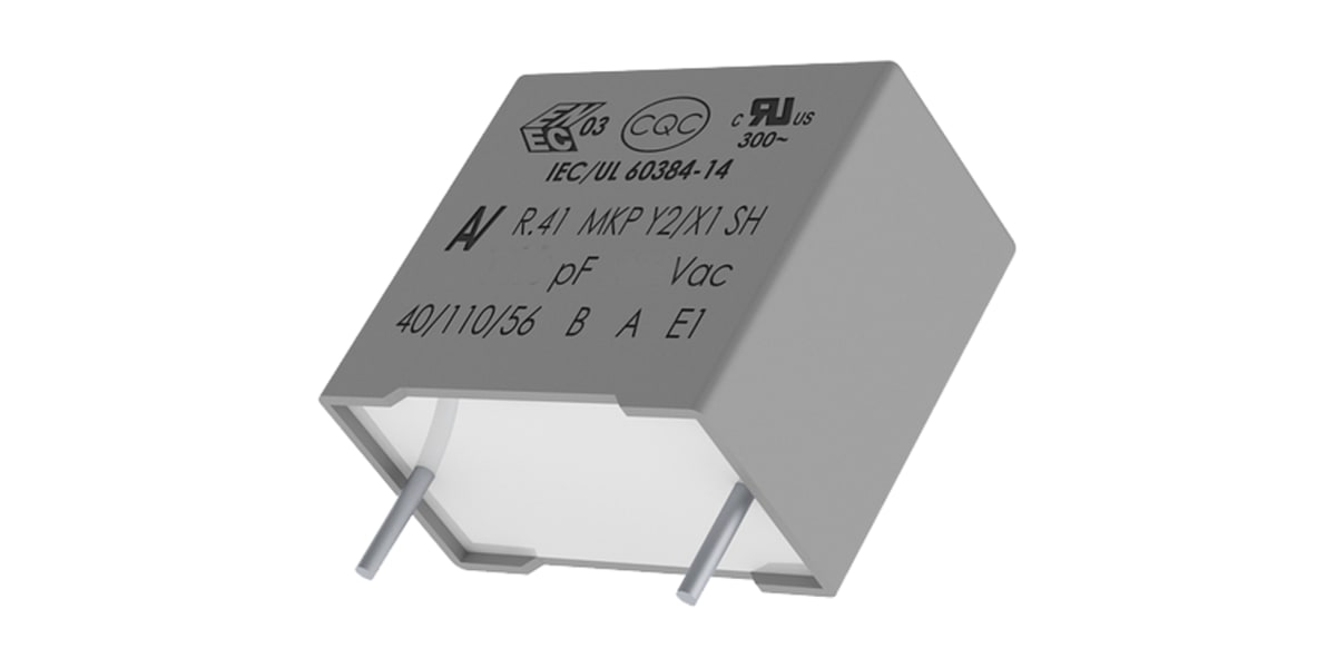 Product image for Capacitor R413 PP 22nF Vdc 300Vac