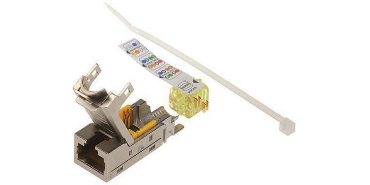 Product image for PRELINK RJ45 JACK HIFF SET AWG 22/23