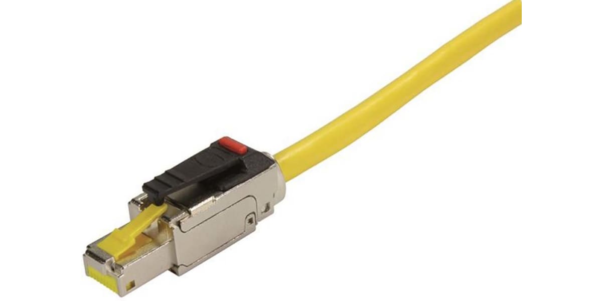 Product image for HA-VIS PRELINK RJ45 PLUG, IP20 CAT.6A