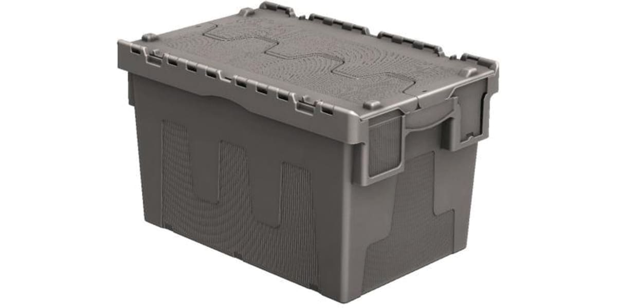 Product image for 67LTR Attached Lid Euro Container