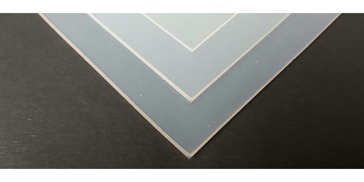 Product image for Translucent Silicone Rubber, 600x600x3mm