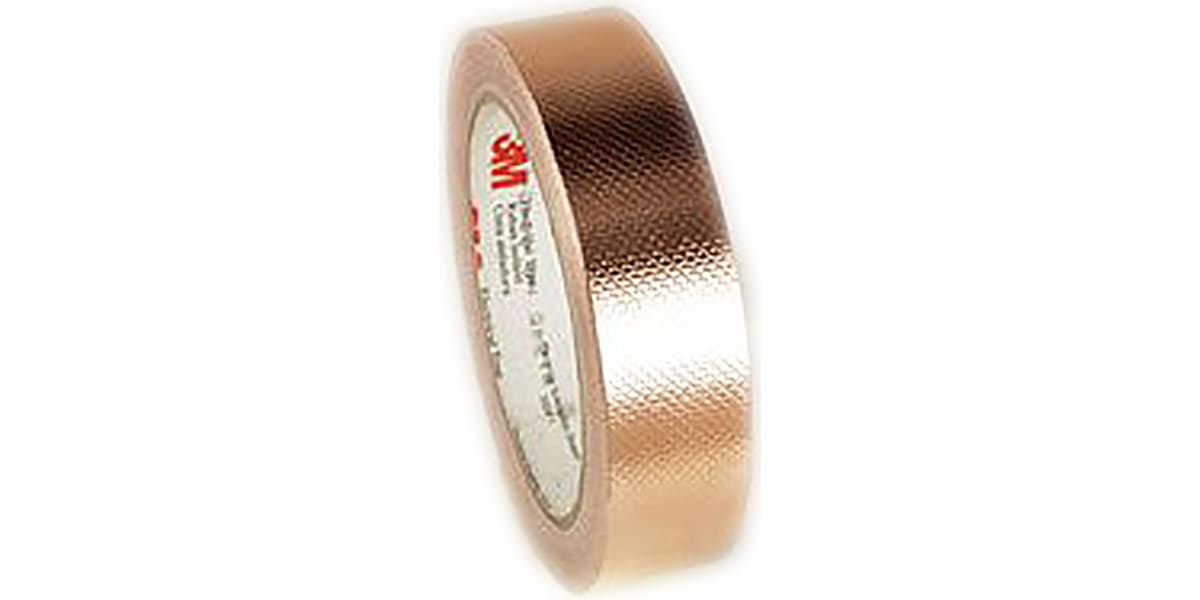 3M 1245 Conductive Metallic Tape, 9mm x 16m - RS Components Vietnam