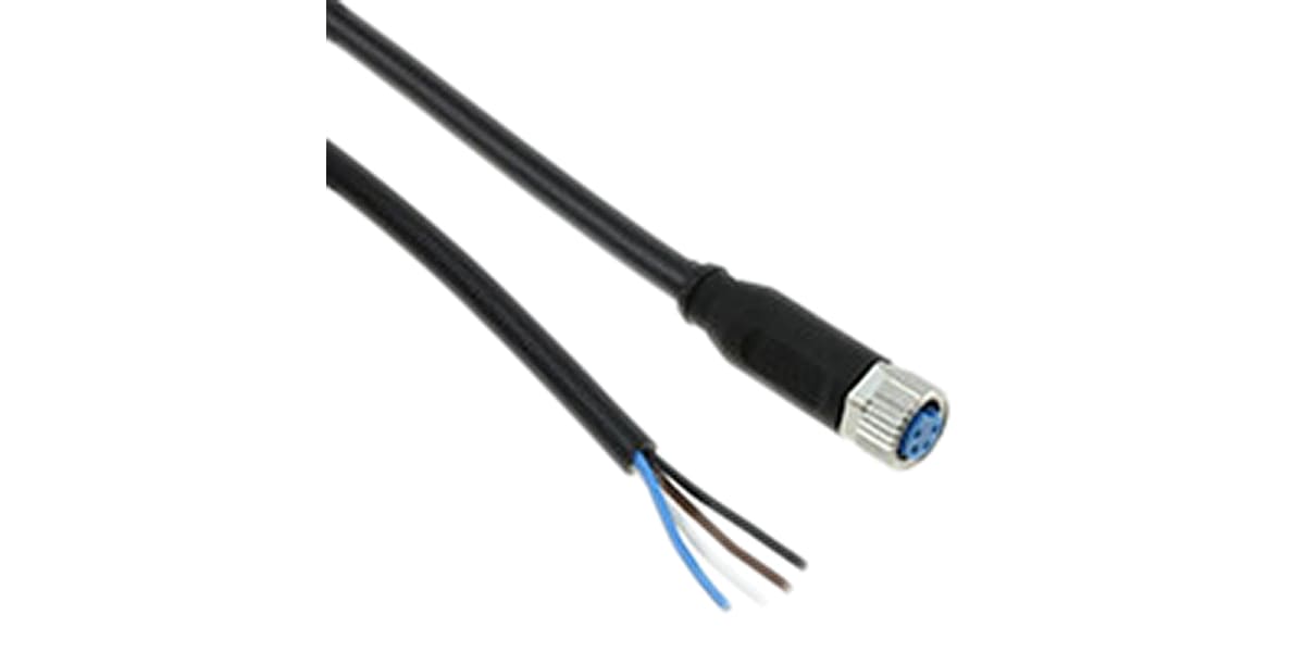 Product image for M8X1.0 STRAIGHT SKT 4P PIGTAIL 1.5M