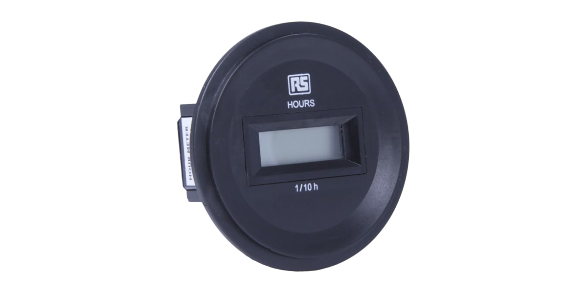 Product image for Digital Hours Run Meter 12-48Vac/dc