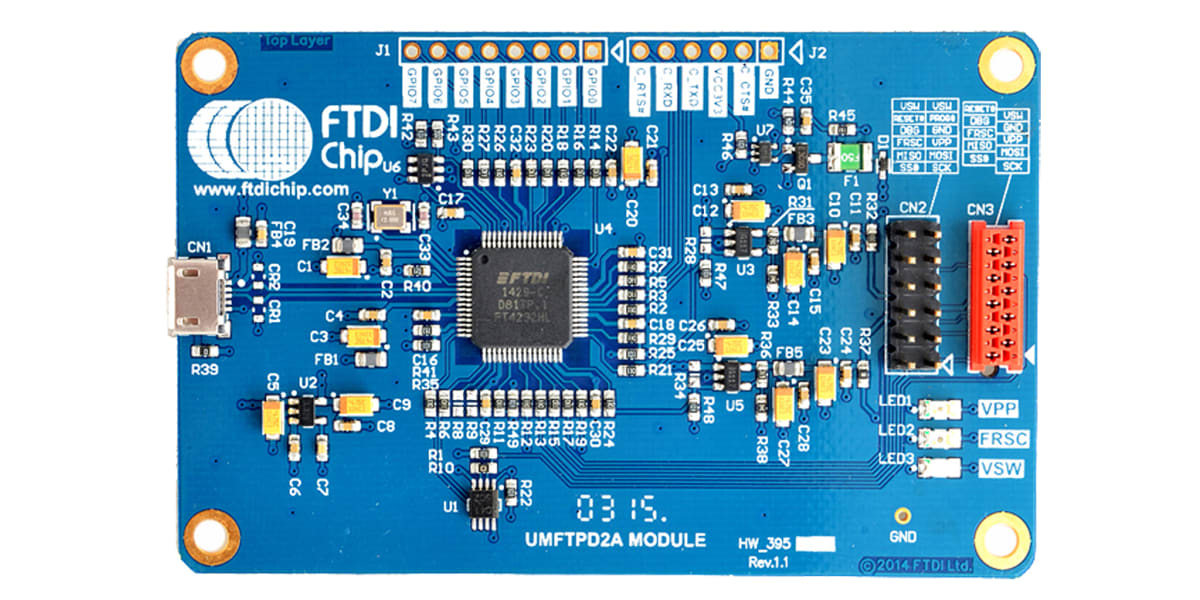 Product image for UMFTPD2A PROGRAMMER AND DEBUG MODULE