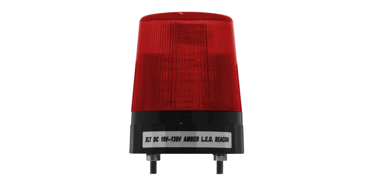 Product image for LED Beacon, Red, Tall Prof, 10-100Vdc