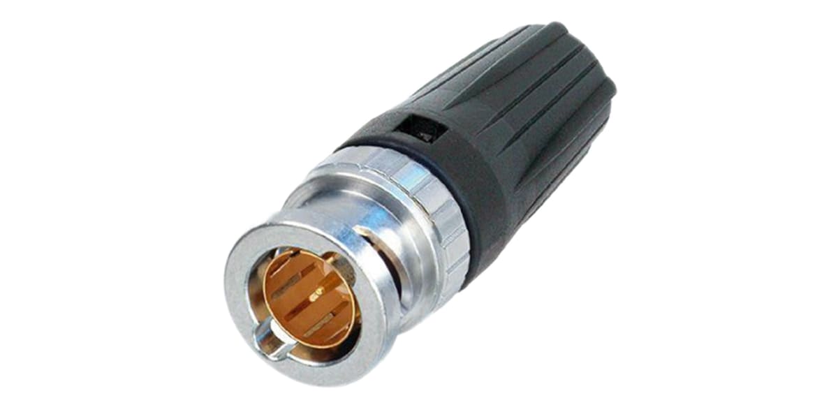 Product image for BNC REAR TWIST CABLE CONNECTOR