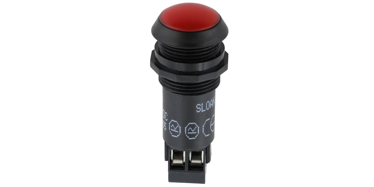 Product image for 16MM IP65 LED INDICATOR, RED 230VAC