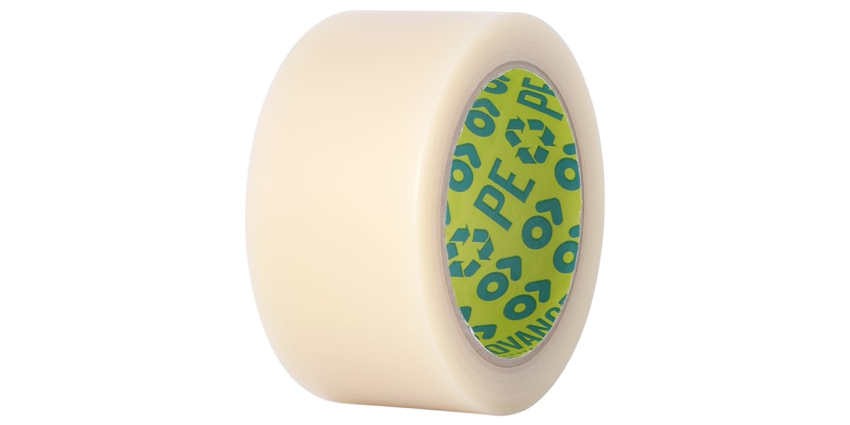 Product image for CLEAR POLYTHENE TAPE AT6103 50MMX33M