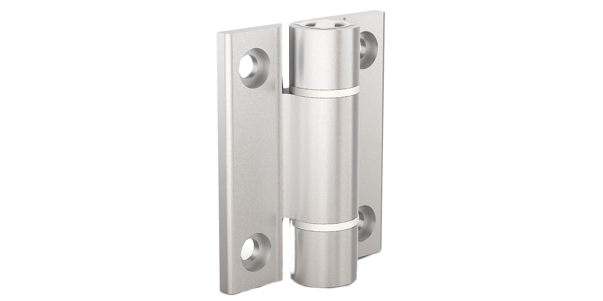 Product image for ALU OPENING SPRING HINGE,67X55X4.5MM